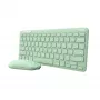 Trust Lyra tastatūra Pele iekļauta Biroja RF Wireless + Bluetooth QWERTY US English zaļa