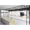 Neomounts FL40-450BL11 TV staba stiprinājums 17-32 collas - diam. 28-60 mm - pilnas kustības