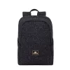 Mugursoma Rivacase 7923 33,8 cm 13,3 collas Melna Balta