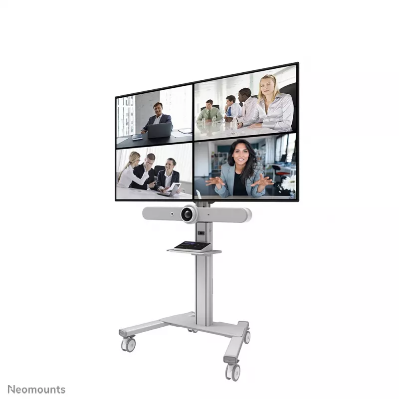 Neomounts AFLS-825WH1 videobāra un multivides komplekts – universāls