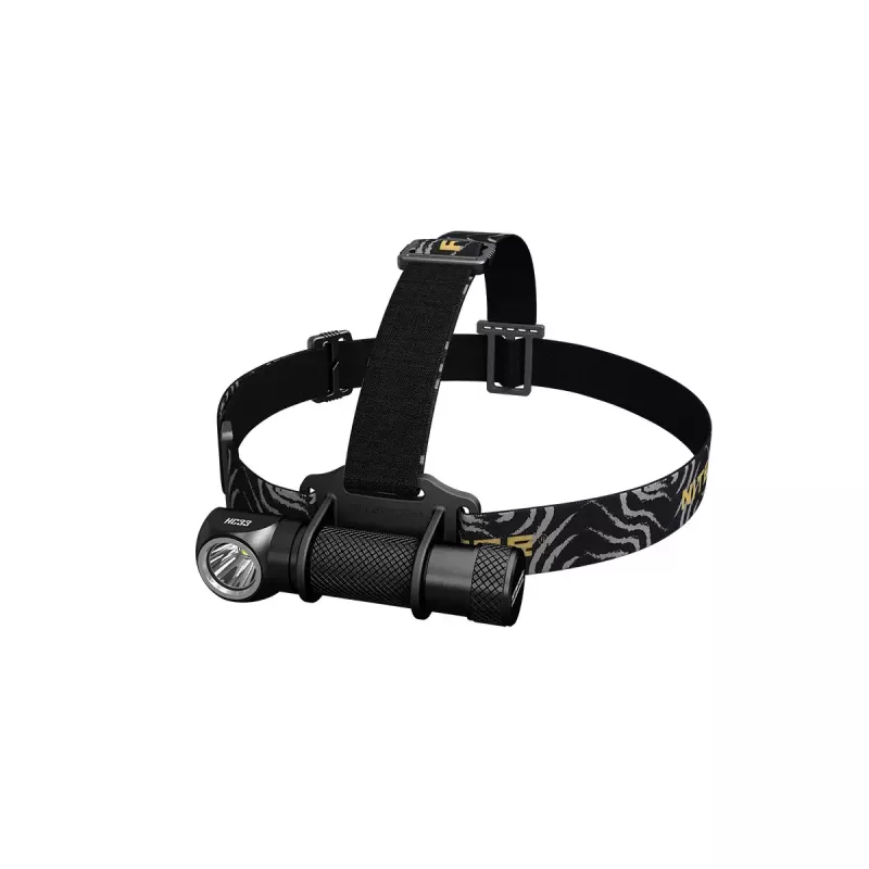 Galvas lukturītis Nitecore HC33 Melns
