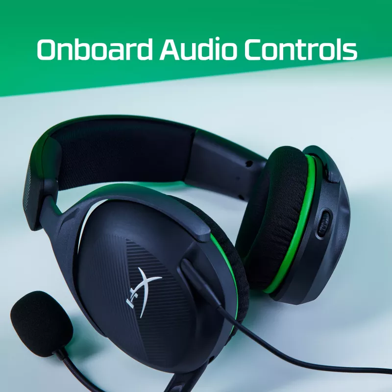 HyperX CloudX Stinger 2 Core spēļu austiņas Xbox melnas