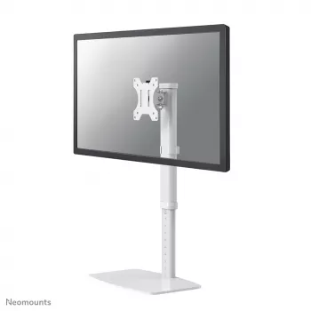 Neomounts FPMA-D890balta Monitora statīvs 10-30 collas, brīvi stāvošs, 6 kg, 25.4 cm (10 collas), 76.2 cm (30 collas), 100 x 100 mm, Balta