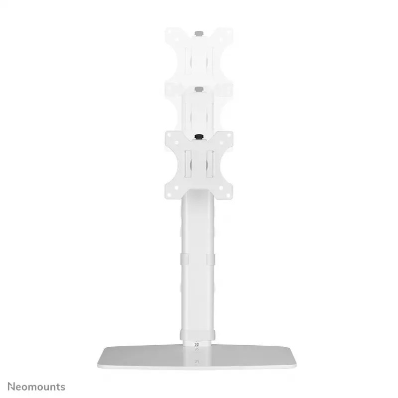 Neomounts FPMA-D890balta Monitora statīvs 10-30 collas, brīvi stāvošs, 6 kg, 25.4 cm (10 collas), 76.2 cm (30 collas), 100 x 100 mm, Balta