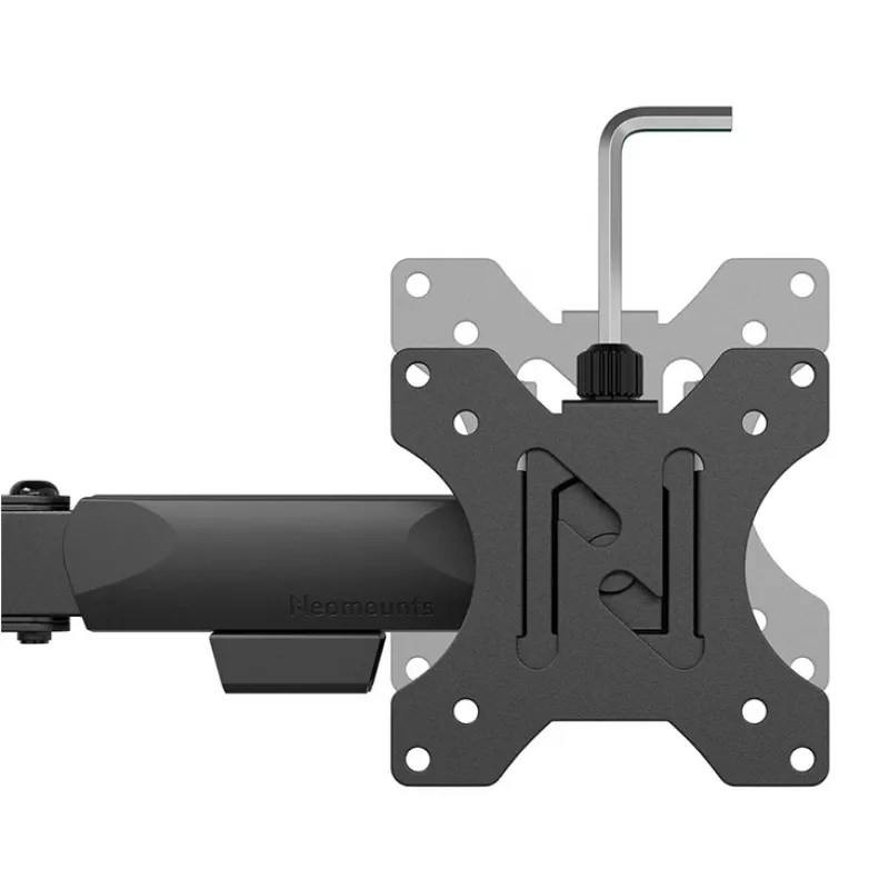 Neomounts DS60-600BL2 Monitora kronšteins 10-32 collas - Quick-fix - 180°-stop