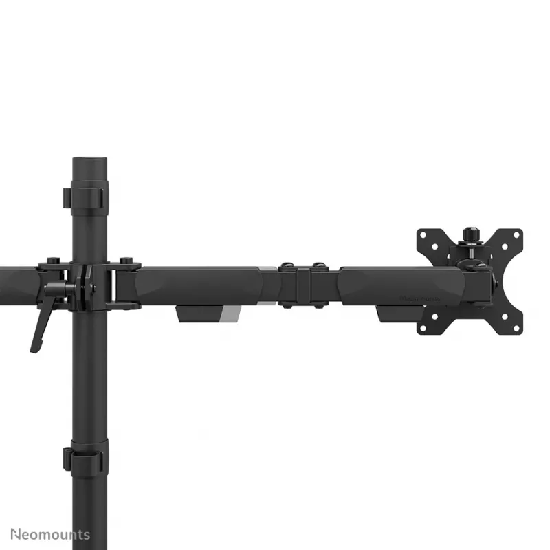 Neomounts DS60-600BL2 Monitora kronšteins 10-32 collas - Quick-fix - 180°-stop
