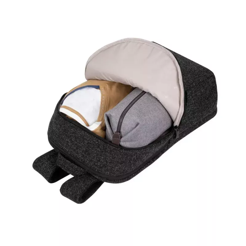 Mugursoma Rivacase 7962 39,6 cm (15,6 collas) Melna Balta Pārnēsāšanas rokturis Plecu siksna