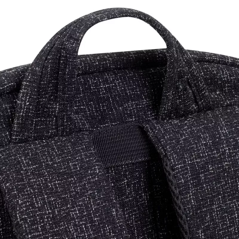 Mugursoma Rivacase 7962 39,6 cm (15,6 collas) Melna Balta Pārnēsāšanas rokturis Plecu siksna
