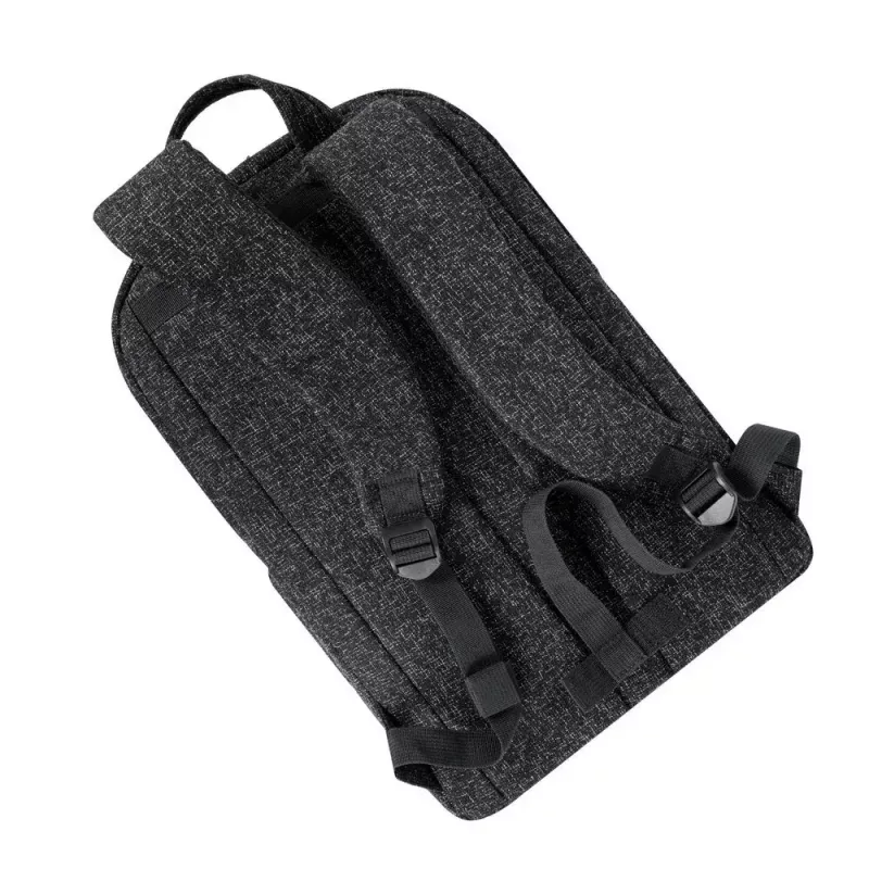 Mugursoma Rivacase 7962 39,6 cm (15,6 collas) Melna Balta Pārnēsāšanas rokturis Plecu siksna