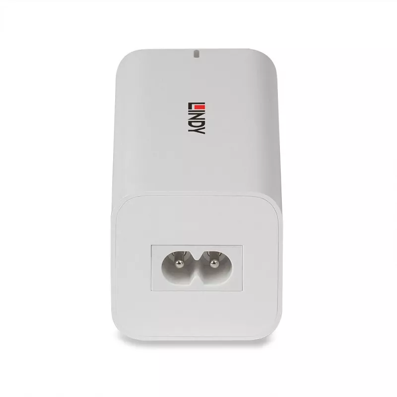Lādētājs Lindy 100W 4-Portu USB Type A & C GaN lādētājs iekštelpām maiņstrāva Universāls