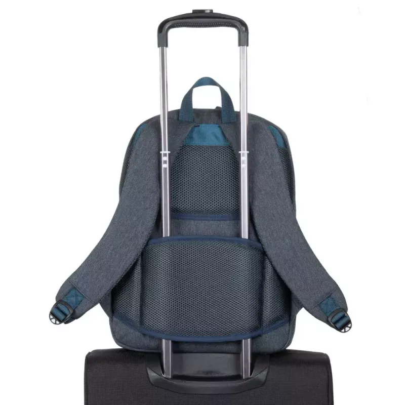 Mugursoma Rivacase 7723 35.6 cm (14 collas) Pelēka