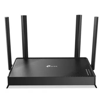 TP-Link Archer BE220 bezvadu maršrutētājs Gigabit Ethernet Divjoslu (2,4 GHz / 5 GHz) Melns