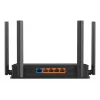 TP-Link Archer BE220 bezvadu maršrutētājs Gigabit Ethernet Divjoslu (2,4 GHz / 5 GHz) Melns