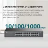 TP-Link LS1024G tīkla komutators Nevadāms Gigabit Ethernet (10/100/1000) Melns