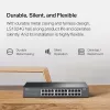 TP-Link LS1024G tīkla komutators Nevadāms Gigabit Ethernet (10/100/1000) Melns