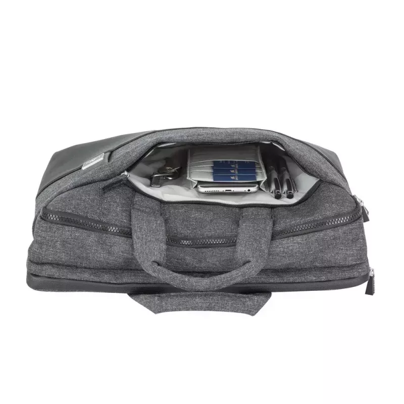 Portfelis Rivacase Lantau 39.6 cm (15.6 collas) Melns Pelēks 8831 Melns MELANGE
