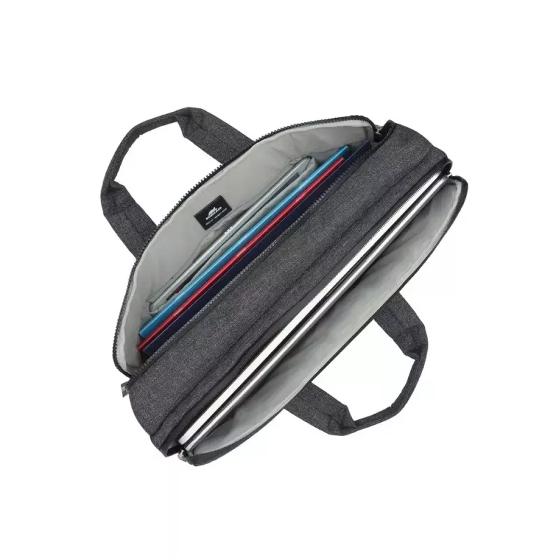 Portfelis Rivacase Lantau 39.6 cm (15.6 collas) Melns Pelēks 8831 Melns MELANGE
