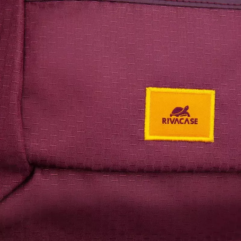 Rivacase Dijon ceļojumu soma 35 L poliesters Burgundijas sarkana