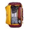 Rivacase Dijon ceļojumu soma 35 L poliesters Burgundijas sarkana