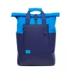 Mugursoma Rivacase Dijon 39,6 cm (15,6 collas) Zila 1 nodalījums Pārnēsāšanas rokturis Plecu siksna