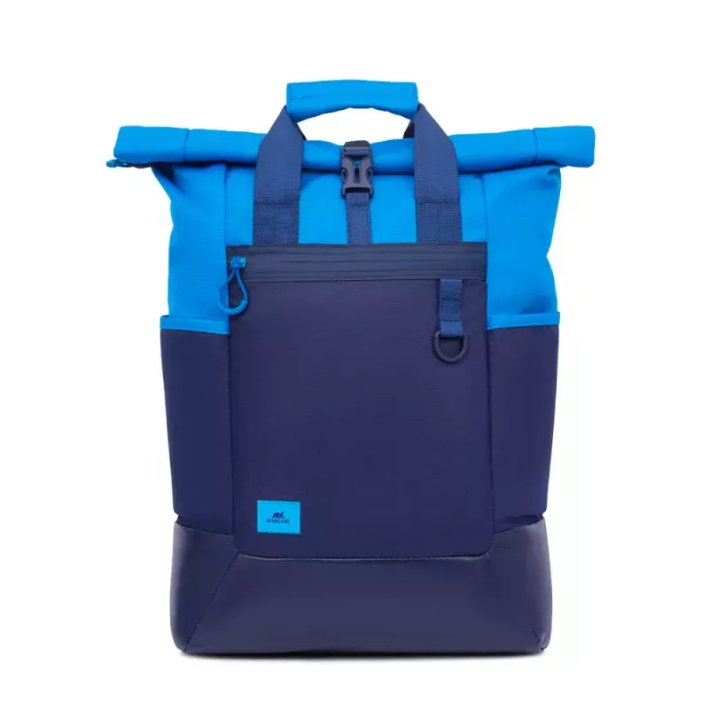 Mugursoma Rivacase Dijon 39,6 cm (15,6 collas) Zila 1 nodalījums Pārnēsāšanas rokturis Plecu siksna