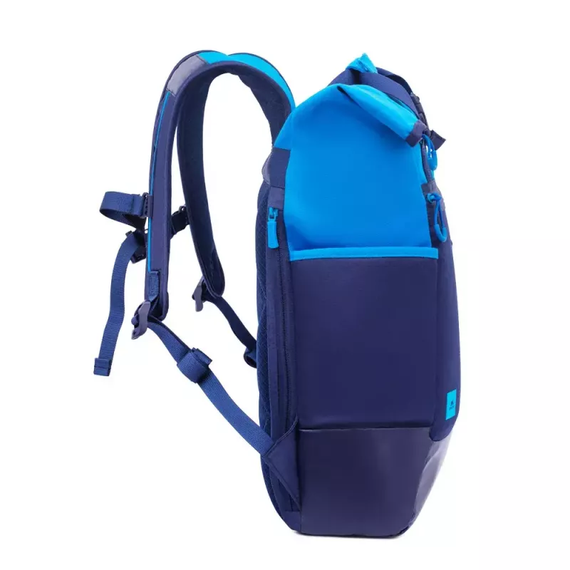 Mugursoma Rivacase Dijon 39,6 cm (15,6 collas) Zila 1 nodalījums Pārnēsāšanas rokturis Plecu siksna