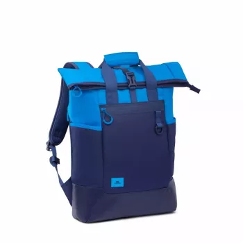 Mugursoma Rivacase Dijon 39,6 cm (15,6 collas) Zila 1 nodalījums Pārnēsāšanas rokturis Plecu siksna