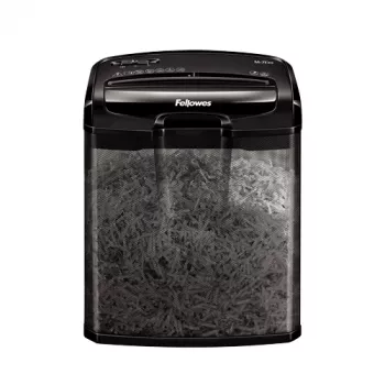 Fellowes M-7Cm dokumentu smalcinātājs, daļiņu griešana, melns