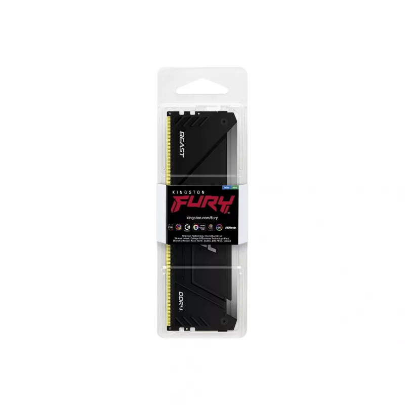 Kingston Technology FURY Beast 16 GB 3600 MT/s DDR4 CL18 DIMM RGB