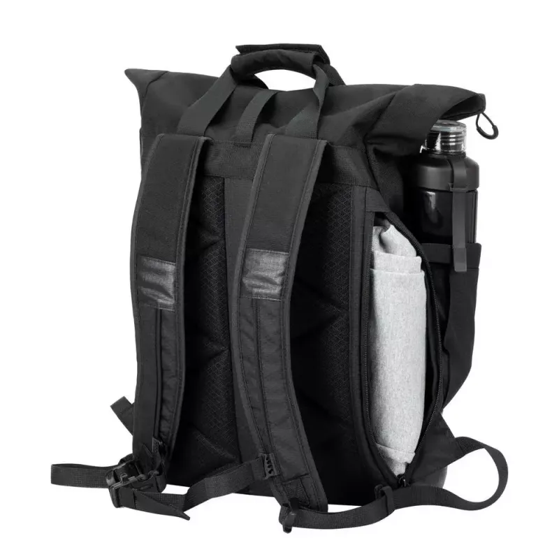Mugursoma Rivacase Dijon 39.6 cm 15.6 collas Melna 1 nodalījums