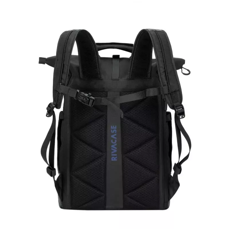 Mugursoma Rivacase Dijon 39.6 cm 15.6 collas Melna 1 nodalījums
