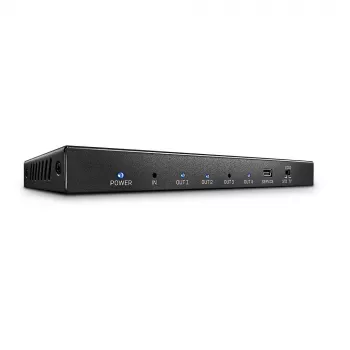 HDMI sadalītājs Lindy 4 portu HDMI 18G sadalītājs