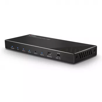 HDMI sadalītājs Lindy 4 portu HDMI 18G sadalītājs