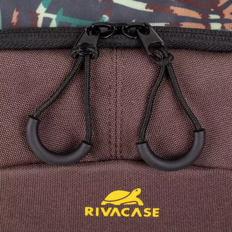 Mugursoma Rivacase Erebus 39,6 cm 15,6 collas Haki Krāsains pārnēsāšanas rokturis Plecu siksna