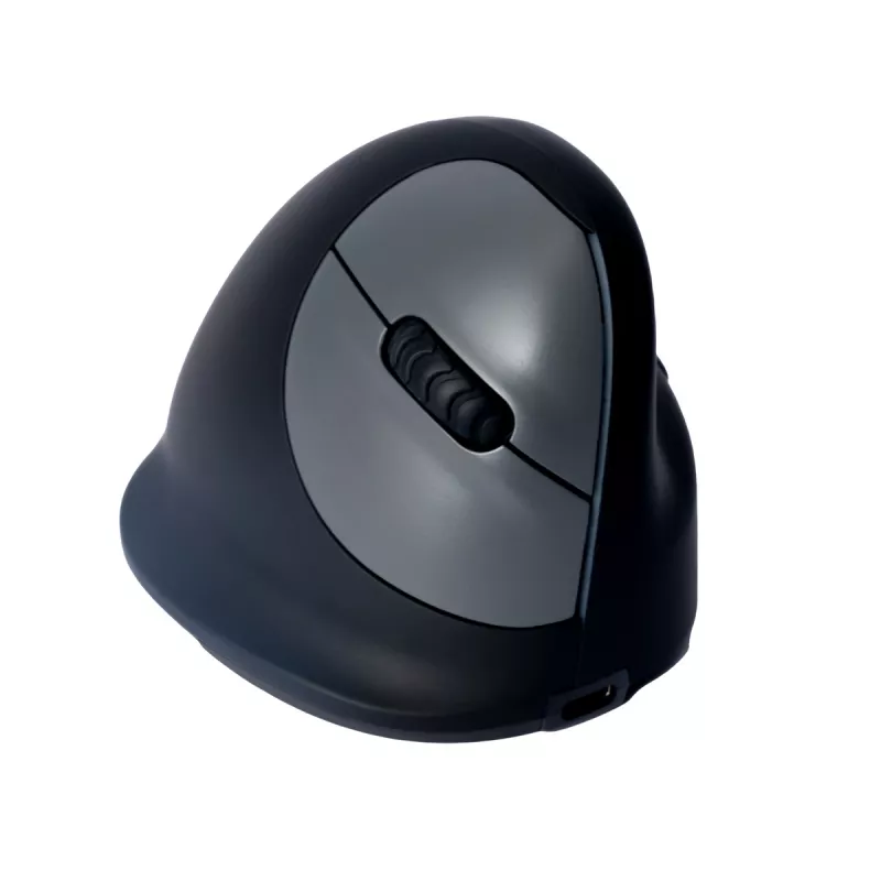 R-Go Tools Ergonomiskā pele R-Go HE Break ar pārtraukumu programmatūru, maza (rokas izmērs ˂165 mm), labrocīga, vadu, melna