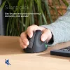 R-Go Tools Ergonomiskā pele R-Go HE Break ar pārtraukumu programmatūru, maza (rokas izmērs ˂165 mm), labrocīga, vadu, melna