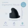 R-Go Tools Ergonomiskā pele R-Go HE Break ar pārtraukumu programmatūru, maza (rokas izmērs ˂165 mm), labrocīga, vadu, melna