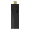 USB Stick MSI BE6500 WiFi7 USB 3.2 Gen 1 Dongle Melns