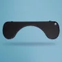 R-Go Tools roku balsts R-Go, ergonomisks, simetrisks, ar vēdera izgriezumu, mīksts putuplasts, melns