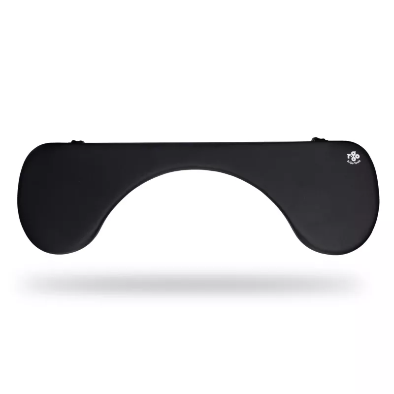 R-Go Tools roku balsts R-Go, ergonomisks, simetrisks, ar vēdera izgriezumu, mīksts putuplasts, melns
