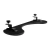 R-Go Tools roku balsts R-Go, ergonomisks, simetrisks, ar vēdera izgriezumu, mīksts putuplasts, melns