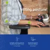 R-Go Tools roku balsts R-Go, ergonomisks, simetrisks, ar vēdera izgriezumu, mīksts putuplasts, melns