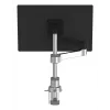R-Go Tools Monitora roka R-Go Zepher Single, pilnībā regulējama, 0-8 kg kravnesība, 100% apļveida, melna