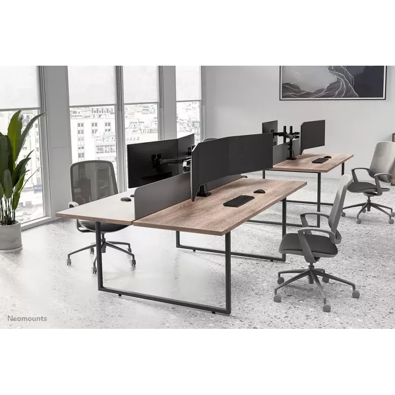 Galda monitora svira Neomounts DS60-600BL3 skava/starplika 10-27 collas