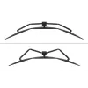 Galda monitora svira Neomounts DS60-600BL3 skava/starplika 10-27 collas