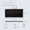 R-Go Tools Ergonomic tastatūra R-Go Split Break ar pārtraukumu programmatūru, ergonomiska dalīta klaviatūra, QWERTY (US), Bluetooth, melna