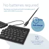 R-Go Tools Ergonomic tastatūra R-Go Split Break ar pārtraukumu programmatūru, ergonomiska dalīta klaviatūra, QWERTY (US), Bluetooth, melna