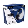 HyperX Cloud Stinger Core - bezvadu spēļu austiņas (balts-zils) - PS5-PS4