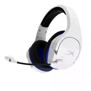 HyperX Cloud Stinger Core - bezvadu spēļu austiņas (balts-zils) - PS5-PS4