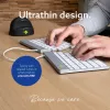 R-Go Tools ergonomiska tastatūra R-Go Split Break ar pārtraukumu programmatūru, ergonomiska dalīta tastatūra, QWERTY (US), Bluetooth, balta